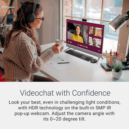 Dell 27 All in One Touchscreen Desktop Computer, 27" FHD IPS Touch Screen Display, Intel Core 7 150U, 32 GB DDR5, 1 TB SSD, NVIDIA GeForce MX570A GDDR6, Wi-Fi 6E, Wireless KB & Mouse, Windows 11 Pro