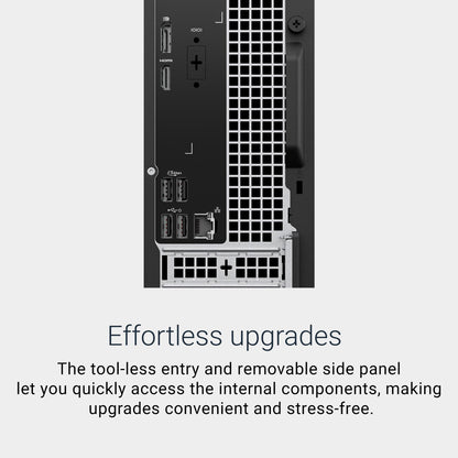 Dell Slim Desktop ECS1250 - Intel Core Ultra 5-225 Processor, Intel UHD Graphics, 16GB Memory, 512GB M.2 SSD, 3.0 SD Card Reader, Dell Wired Keyboard and Mouse, Windows 11 Home, Onsite+Migrate Service