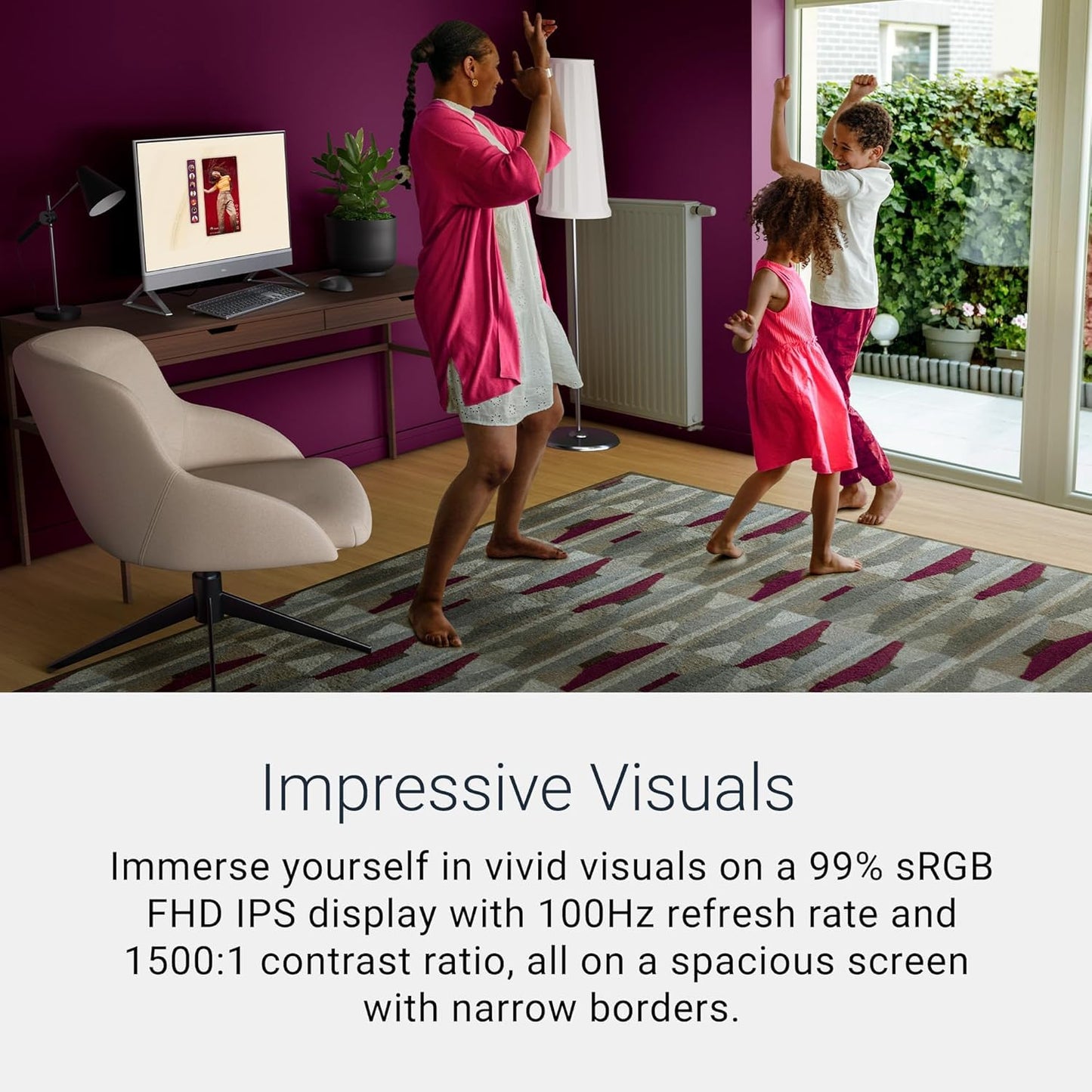 Dell 27 All in One Touchscreen Desktop Computer, 27" FHD IPS Touch Screen Display, Intel Core 7 150U, 32 GB DDR5, 1 TB SSD, NVIDIA GeForce MX570A GDDR6, Wi-Fi 6E, Wireless KB & Mouse, Windows 11 Pro