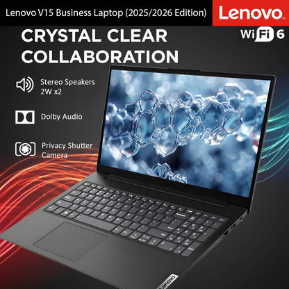Lenovo 2026 Latest Business and Student Laptop, Ryzen 3 7320U(Outperforms Intel i7-1065G7), 16GB DDR5, 512GB PCIE, 15.6" FHD IPS Display, Wi-Fi 6, Bluetooth 5.3, Long Battery Life, Windows 11 Pro