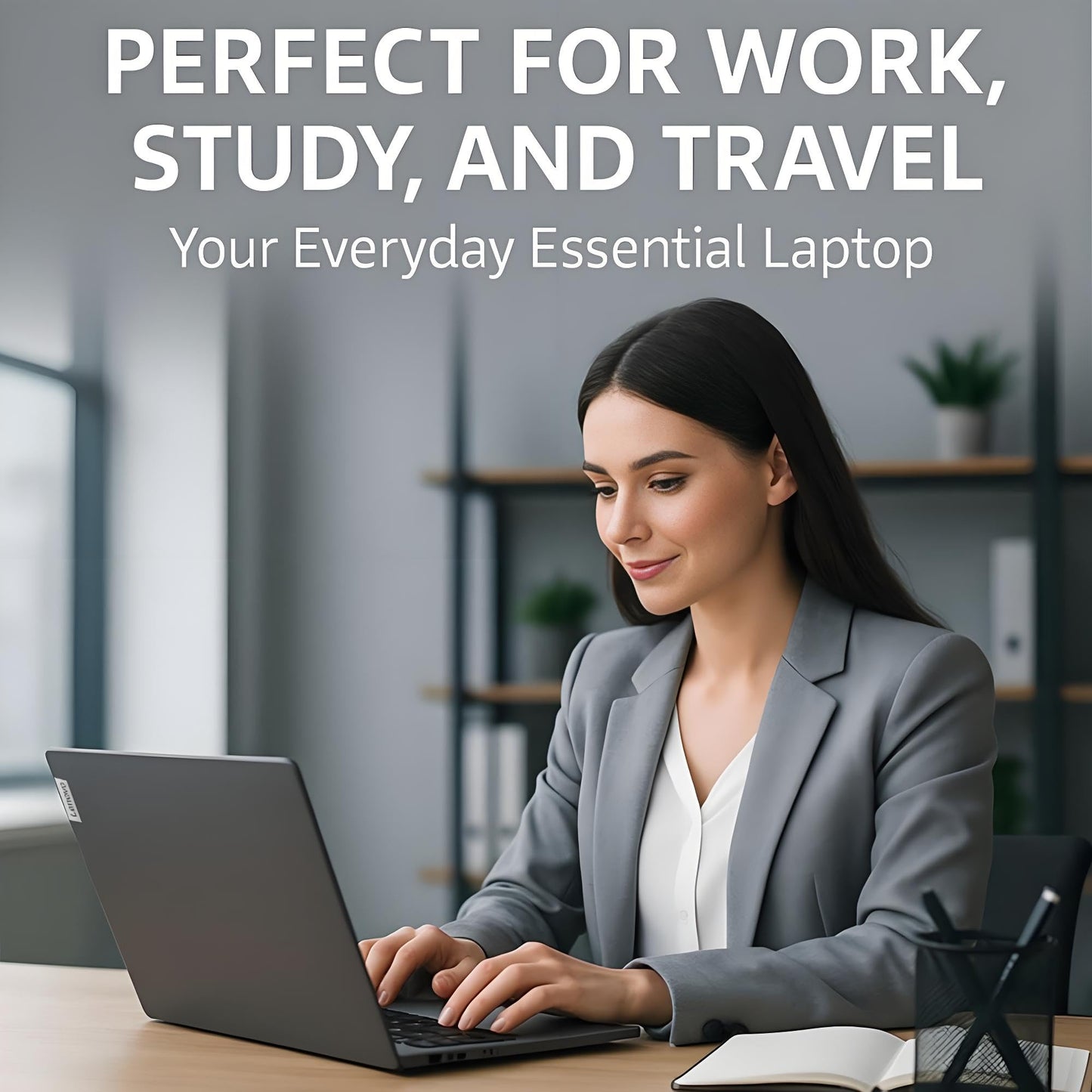 Lenovo 2026 New V15 Laptop for Student & Business with Microsoft Office on the Web, AMD Ryzen 3 7320U (Beat i7-1065G7), 15.6'' FHD, 16GB RAM, 256GB SSD, Ethernet Port RJ-45, Windows 11 Pro, No Mouse
