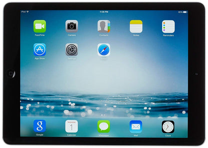 Apple iPad 9.7inch with WiFi 32GB- Space Gray (2017 Model) (Renewed)