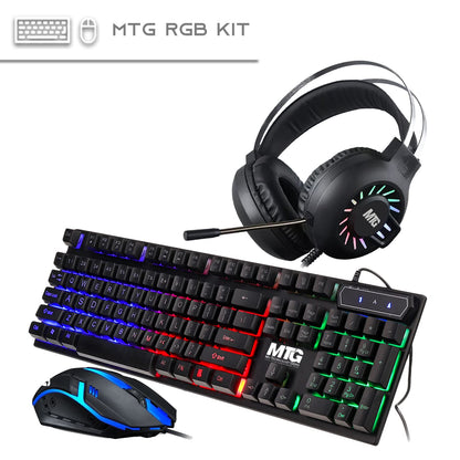 Gaming All in one PC 24 Inch FHD Touchscreen, MTG Yama, Intel Core i5 10th Gen, 16GB RAM, 240GB NVME / 1TB SSD, AMD RX 550 4GB DDR5 Graphics, Webcam, RGB Combo, Windows 11 Home