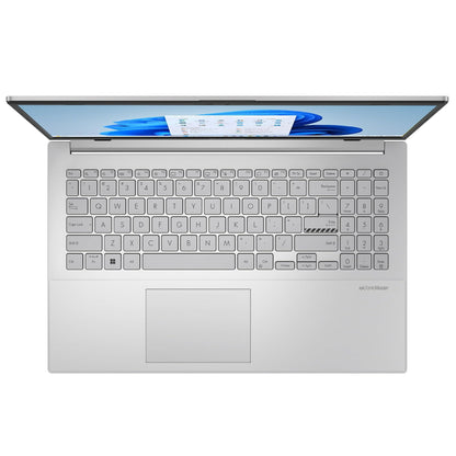 ASUS Vivobook 15.6" FHD PC Laptop|AMD Ryzen 5 7520U(Beat i7-1255U)|AMD Radeon Graphics|WIFI5|Cool Silver| 16GB RAM DDR5 | 512GB SSD | Windows 11 Home | Bundle with USB 3.0 Hub
