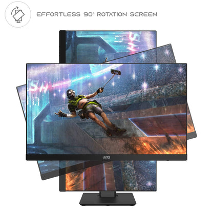 Gaming All in one PC 24 Inch FHD Touchscreen, MTG Yama, Intel Core i5 10th Gen, 16GB RAM, 480GB NVME / 2TB SSD, AMD RX 550 4GB DDR5 Graphics, Webcam, RGB Combo, Windows 11 Home