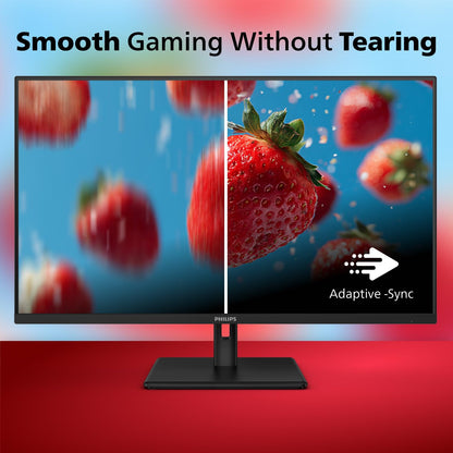 Philips 32E1N1100L 32"' Frameless Monitor, FHD 1920 x 1080, VA Panel, Adaptive-Sync 100Hz, VESA, 4Yr Advance Replacement Warranty, Black