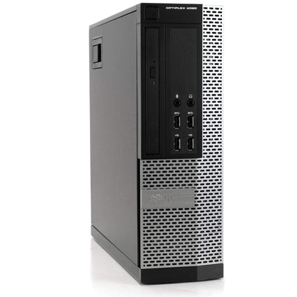 Dell Optiplex 9020 Desktop Computer PC, Intel Quad-Core i5, 500GB HDD Storage, 8GB DDR3 RAM, WiFi, 20 in Monitor, RGB Productivity Bundle, Windows 11 Pro