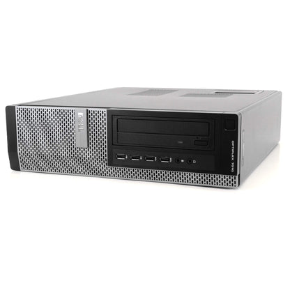 Refurbish Dell Desktop Computer Package Compatible with Dell Optiplex 7010 Intel Quad Core i5 3.2GHz, 8GB Ram, 500GB HDD, 19-inch LCD, DVD, WiFi, Keyboard, Mouse, Windows 11 Pro