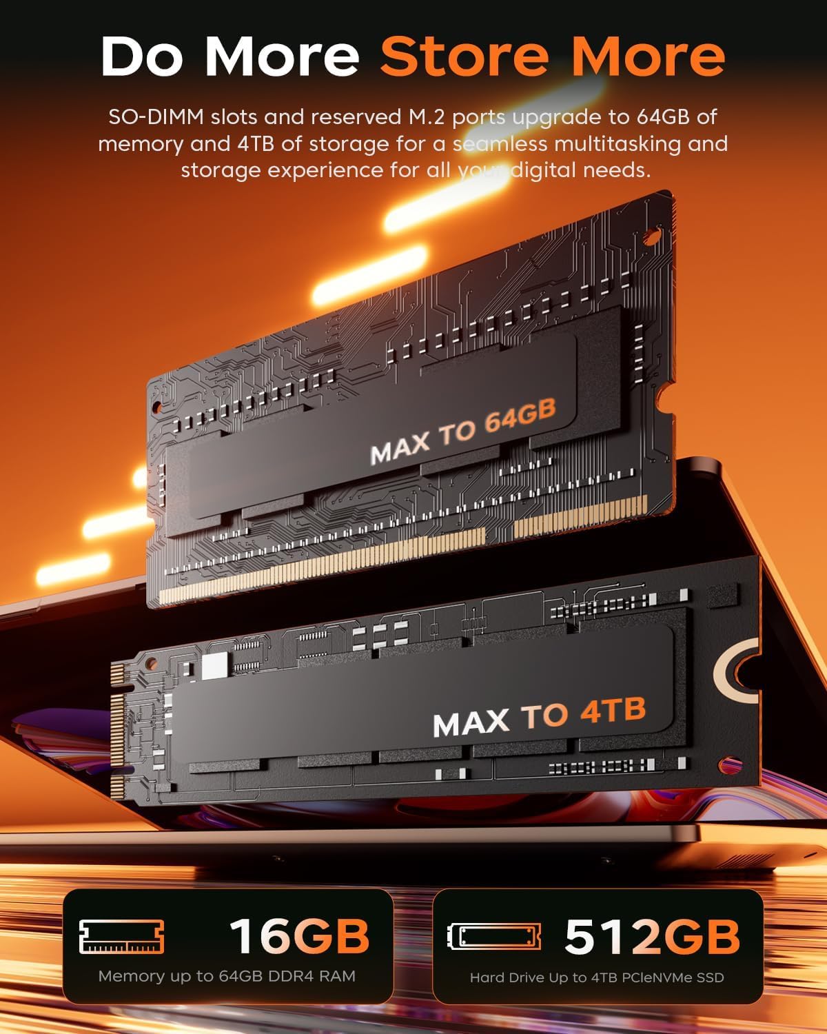 MALLRACE 2026 AMD Gaming Laptop, 16 inch Laptop Computer with AMD Ryzen 7 7730U Series(8C/16T, Up to 4.5GHz), 16GB RAM 512GB NVMe SSD Laptop, AMD Radeon Graphics, WiFi-6, Backlit KB, HDMI