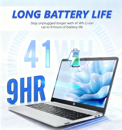 HP Latest 15.6" FHD Business Laptop, Intel Dual Core Processor Series, 16GB RAM | 256GB PCIe SSD, Wi-Fi 6, Copilot AI, SD Card Reader, Win11 Pro with Microsoft Office, for Work&Study