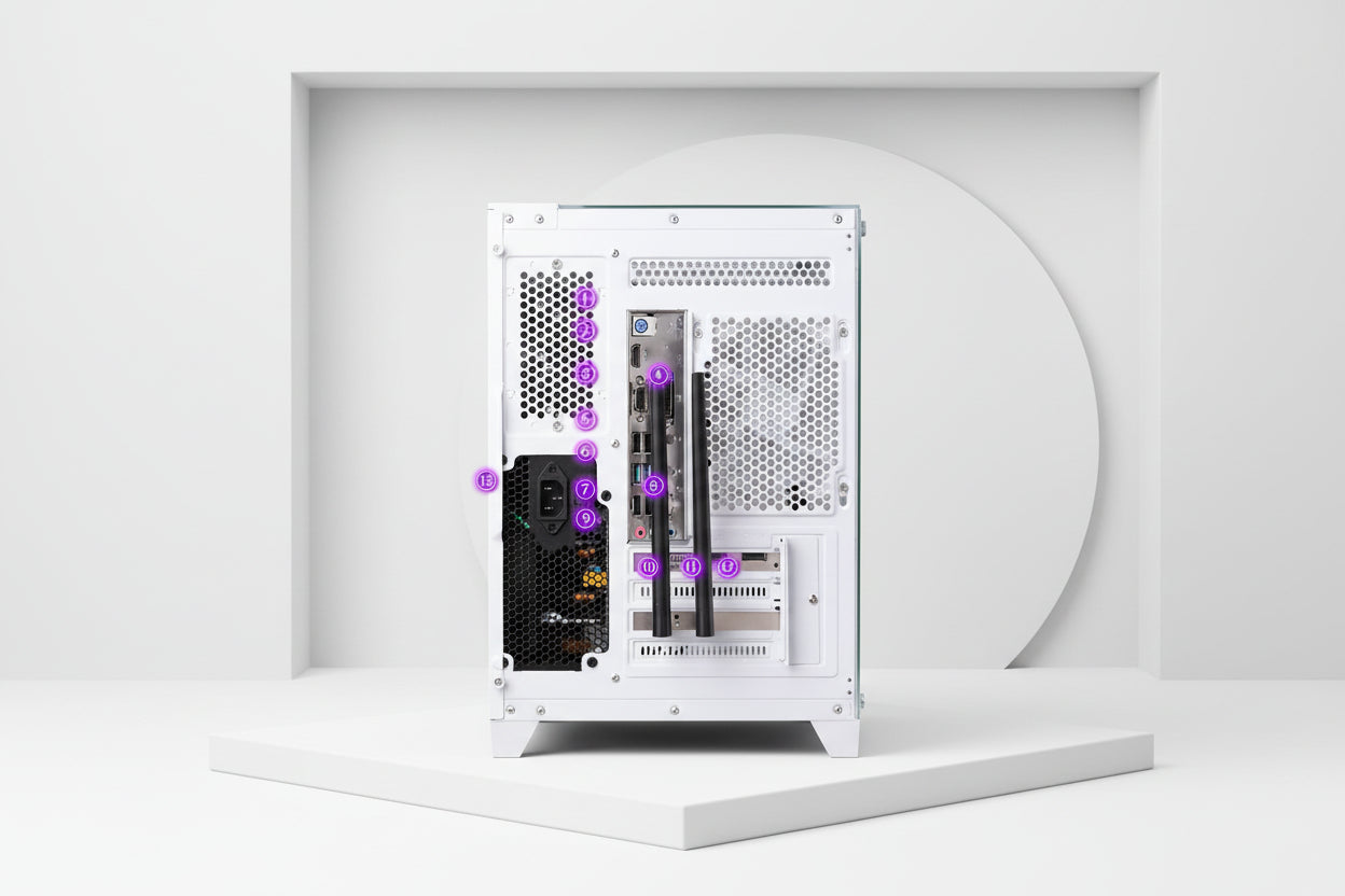 ZERLON Gaming PC Desktop Computer
