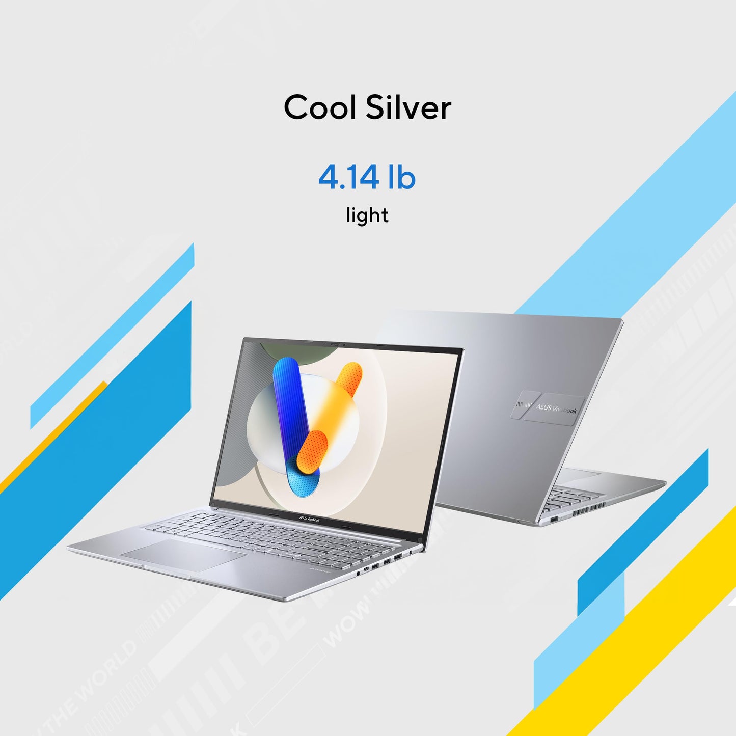 ASUS Vivobook 16 Laptop, 16" WUXGA 60Hz Display, Intel Core i5-13420H, Iris Xᵉ Graphics, 16GB Memory, 512GB Storage, Windows 11, Cool Silver, F1605VA-ES56