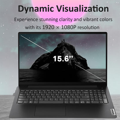 Lenovo 2026 New V15 Laptop for Student & Business with Microsoft Office on the Web, AMD Ryzen 3 7320U (Beat i7-1065G7), 15.6'' FHD, 16GB RAM, 256GB SSD, Ethernet Port RJ-45, Windows 11 Pro, No Mouse