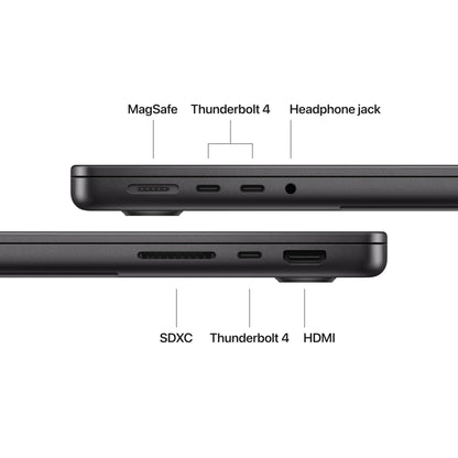Apple 2025 MacBook Pro Laptop with M5 chip with 10‑core CPU and 10‑core GPU: Built for Apple Intelligence, 14.2-inch Liquid Retina XDR Display, 16GB Unified Memory, 512GB SSD Storage; Space Black