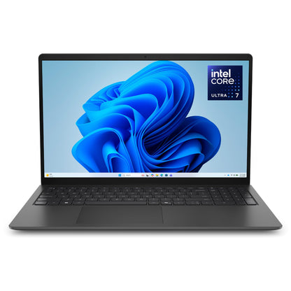Dell 15 Laptop DC15255-15.6-inch FHD 120Hz Display, AMD Ryzen 5-7520U, 8GB LPDDR5 RAM, 512GB SSD, Radeon 610M Graphics, Windows 11 Home, Onsite Service - Carbon Black