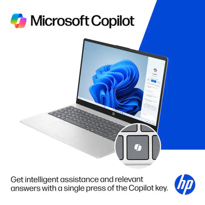 HP 15.6" Laptop with Microsoft 365-1.1TB Storage - 8GB Memory - Intel Inside | Anti-Glare Display, 128GB SSD and 1TB Cloud Storage, 4-Cores CPU, Fast Charge and 12hrs Battery, no Mouse