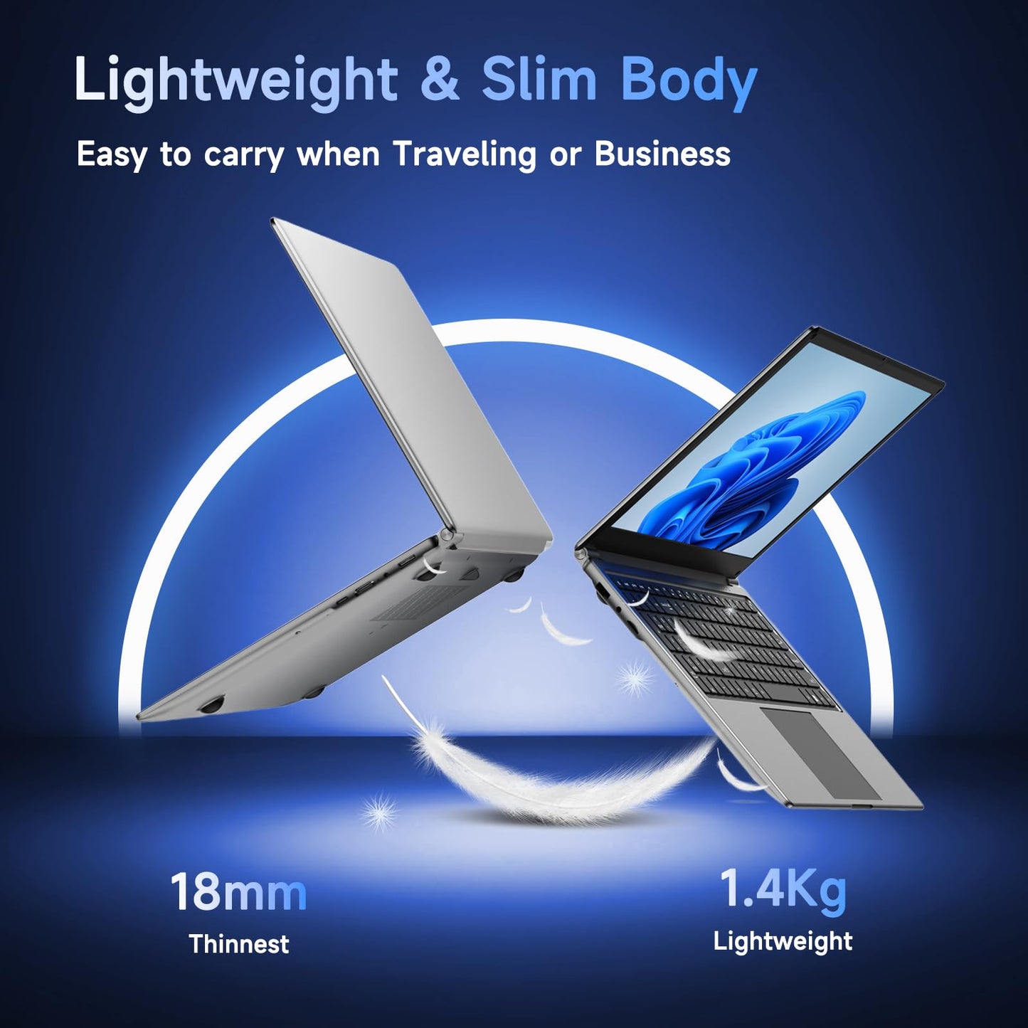 Exilapsire 16 inch Laptop Computer,8GB RAM 256GB SSD Storage Laptop PC,with AMD A9 Processor(up to 3.2GHz),IPS FHD Display,Win11 Pro,Students & Work Notebook Computer,9000mAh Battery,Cooling System