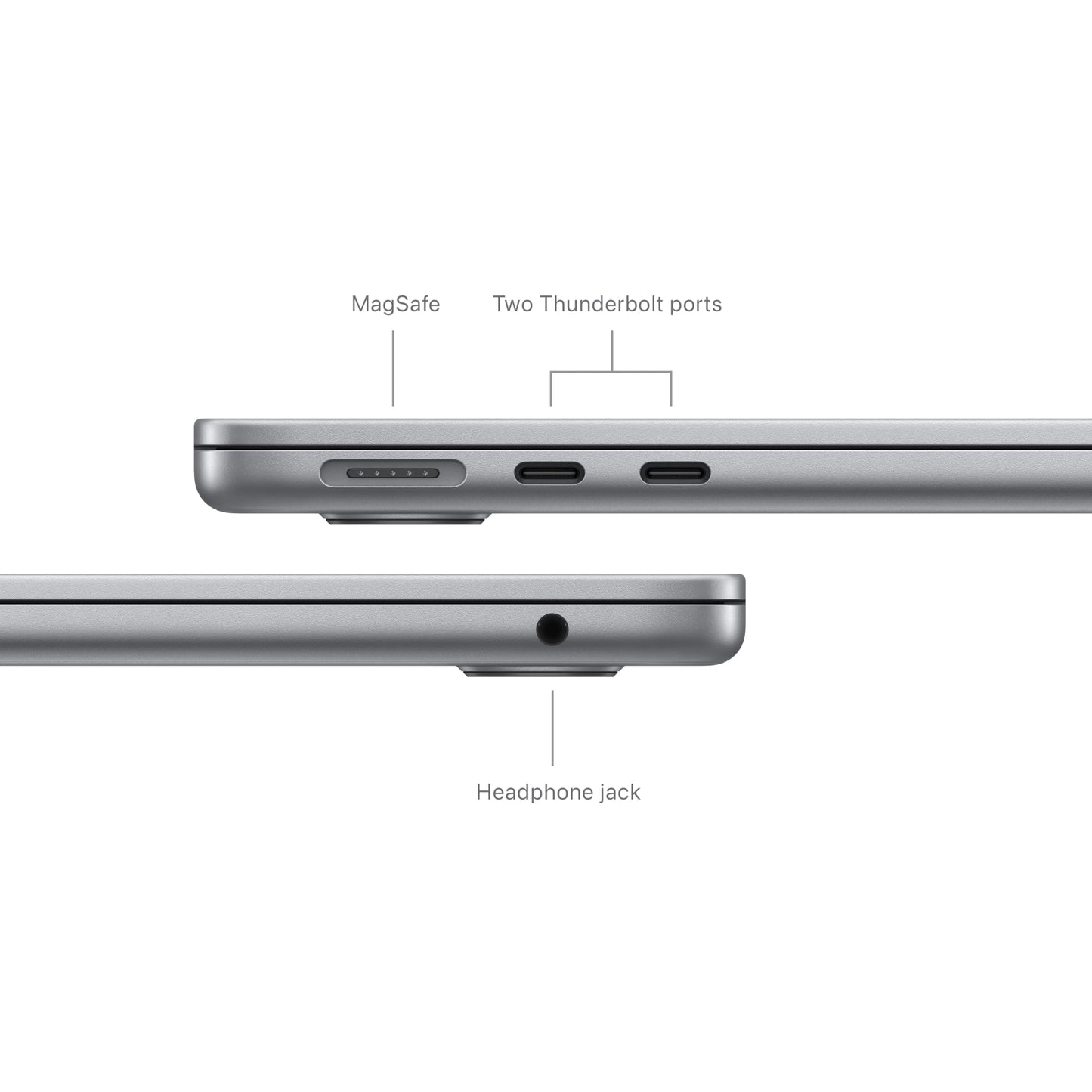 Apple 2024 MacBook Air with Apple M3 chip, 13-inch, 16GB RAM, 512GB SSD Storage Space Gray (Renewed)