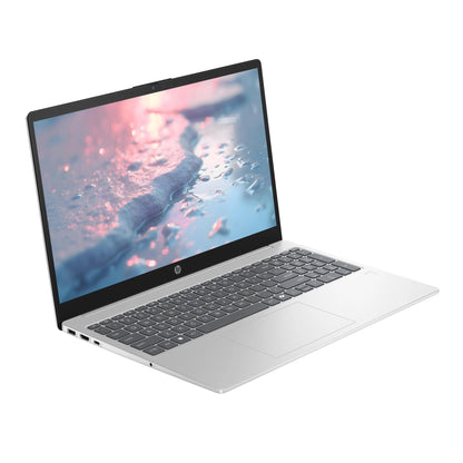 HP Laptop, 15.6" FHD IPS Laptop Computer, Intel Core i3-N305, 16GB RAM 1TB Storage (512GB SSD+512GB Docking Station Set), Copilot AI, Fingerprint Reader, Windows 11, SageNova Earphones, Silver