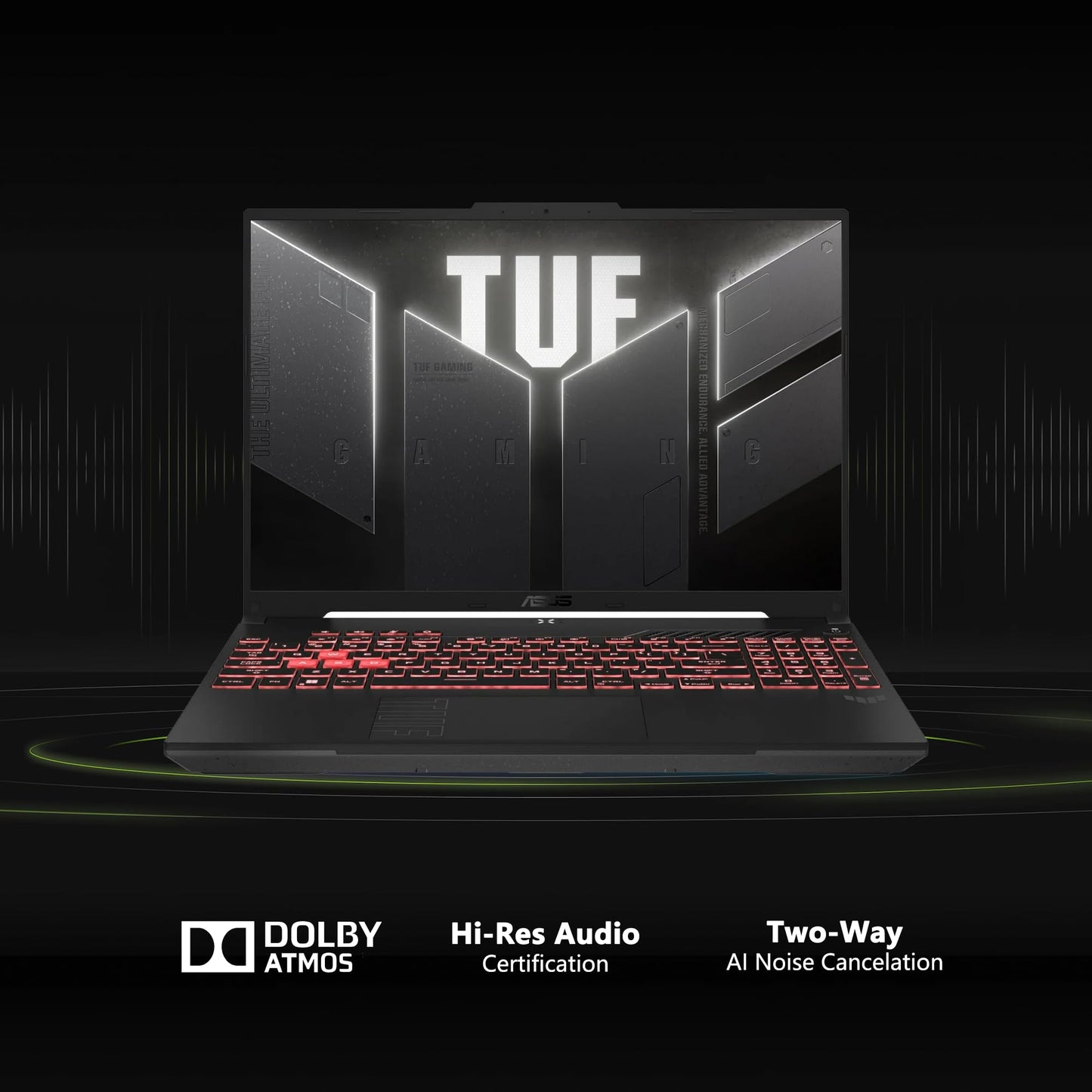 ASUS TUF A16 Gaming Laptop | 16" WUXGA IPS 144Hz | AMD 6-Core Ryzen 7 7445HS | 16GB DDR5 512GB SSD | NVIDIA GeForce RTX 4050 (194 AI Tops) | Backlit Keyboard USB 4 Wi-Fi 6 Win11 w/DLCA Accessory