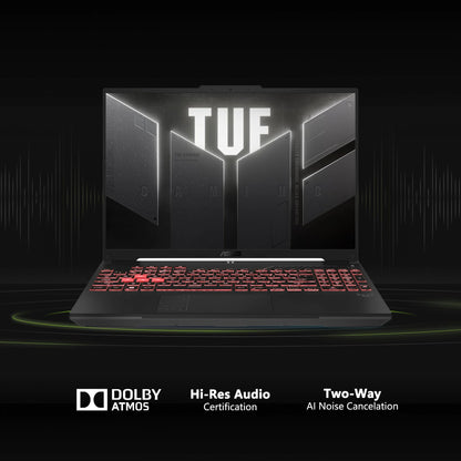 ASUS TUF A16 Gaming Laptop | 16" WUXGA IPS 144Hz | AMD 6-Core Ryzen 7 7445HS | 16GB DDR5 512GB SSD | NVIDIA GeForce RTX 4050 (194 AI Tops) | Backlit Keyboard USB 4 Wi-Fi 6 Win11 w/DLCA Accessory