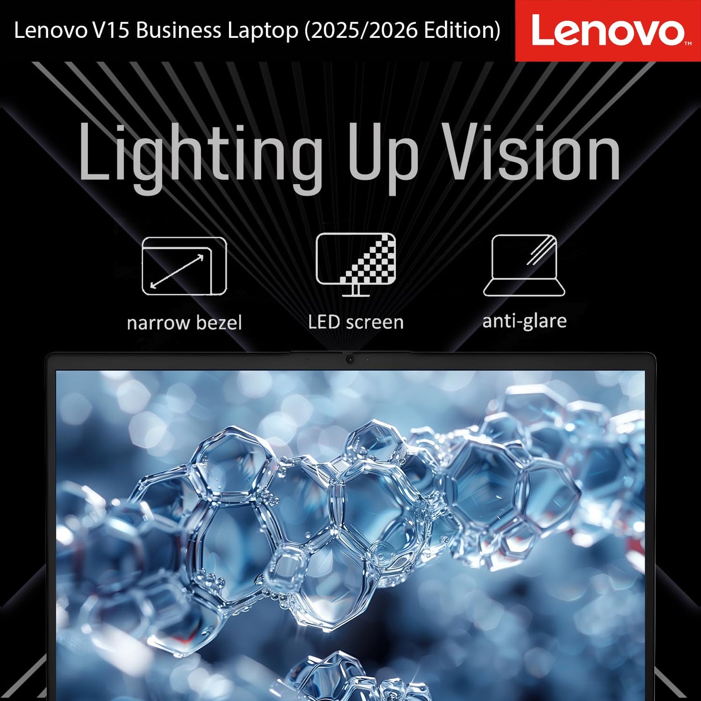 Lenovo 2026 Latest Business and Student Laptop, Ryzen 3 7320U(Outperforms Intel i7-1065G7), 16GB DDR5, 512GB PCIE, 15.6" FHD IPS Display, Wi-Fi 6, Bluetooth 5.3, Long Battery Life, Windows 11 Pro