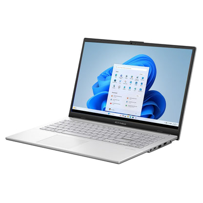 ASUS Vivobook 15.6" FHD PC Laptop|AMD Ryzen 5 7520U(Beat i7-1255U)|AMD Radeon Graphics|WIFI5|Cool Silver| 16GB RAM DDR5 | 512GB SSD | Windows 11 Home | Bundle with USB 3.0 Hub