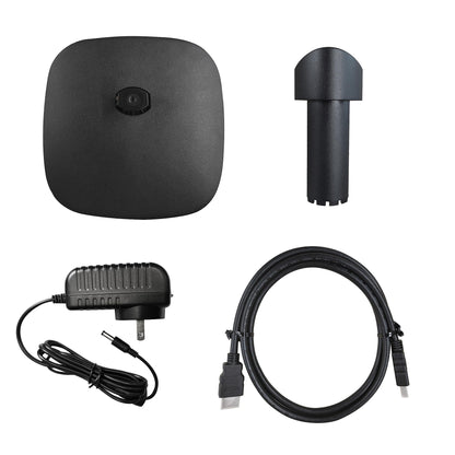 Basics 24 Inch (23.8 inch viewable) Monitor, FHD 1080P, Max 100Hz, VESA Compatible, Built-in Speakers, Black