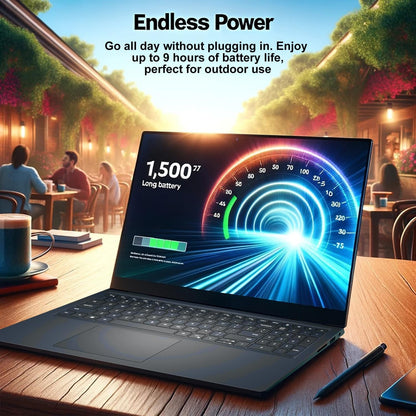 Dell Inspiron 15.6" FHD Touchscreen Laptop | Intel Core i5-1334U CPU | 12GB RAM | 768GB Storage (256GB PCIe SSD + 512GB External) | Long Battery Life | Win 11 with Office 365 for The Web | w/o Mouse