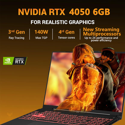 ASUS TUF A16 Gaming Laptop | 16" WUXGA IPS 144Hz | AMD 6-Core Ryzen 7 7445HS | 16GB DDR5 512GB SSD | NVIDIA GeForce RTX 4050 (194 AI Tops) | Backlit Keyboard USB 4 Wi-Fi 6 Win11 w/DLCA Accessory