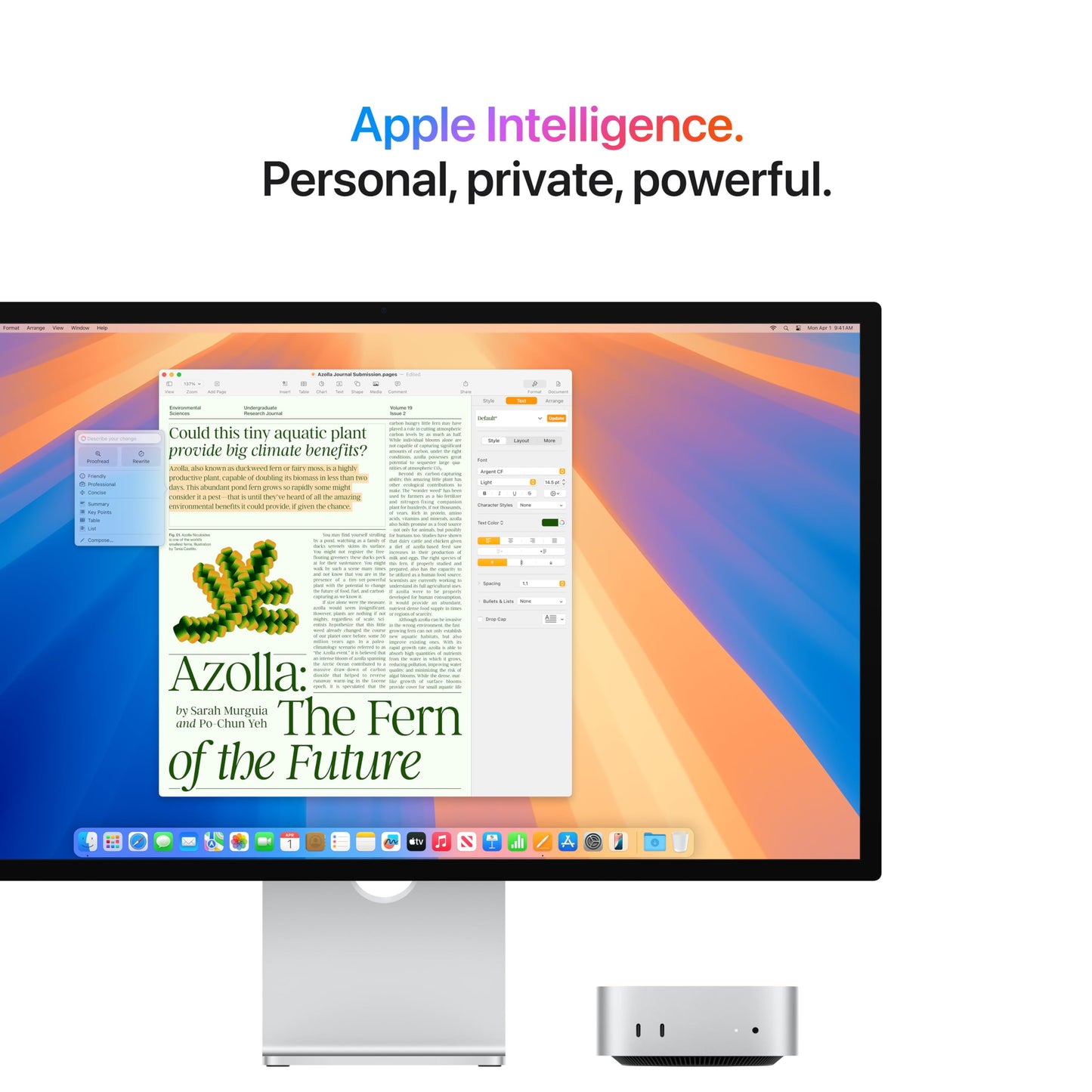 Apple 2024 Mac mini Desktop Computer with M4 chip with 10‑core CPU and GPU: Built for Apple Intelligence, 16GB Unified Memory, 256GB SSD Storage, Gigabit Ethernet. Works with iPhone/iPad