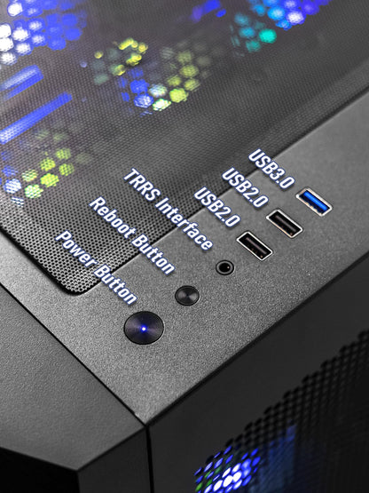 HERB GARDEN USA Liquid Cooling Gaming PC Desktop,12th Gen i7-12700KF, GeForce RTX 4060 8GB Graphics, 32GB DDR4 RGB RAM, 1TB NVMe SSD, 800W Power Supply, Windows 11 Pro,Plug and Play Desktop Computer