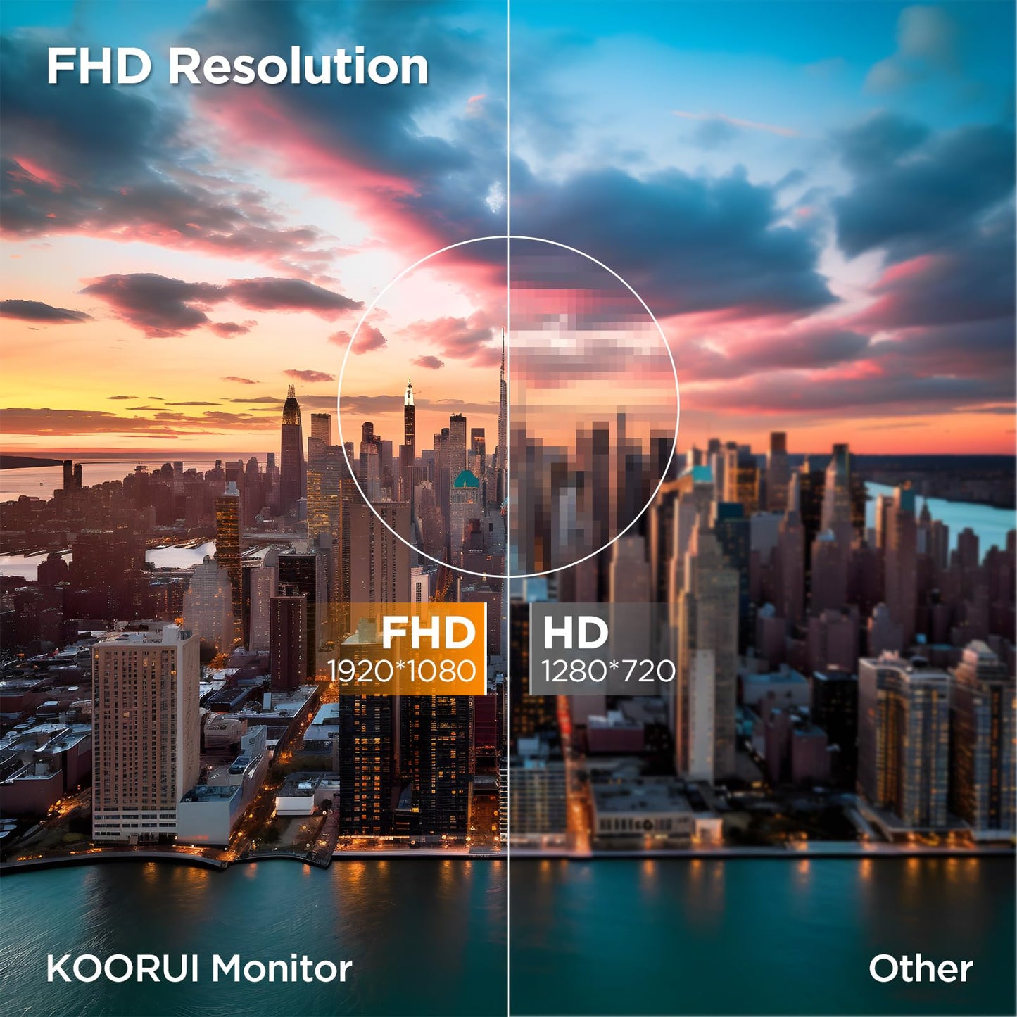 KOORUI 27 Inch Curved Monitor FHD 1080P 75Hz Computer Monitors, 1500R PC Screen with HDMI VGA, TÜV Rheinland Certified, Tilt Adjustable,1500R, Eye Care, Black, 27N5CA