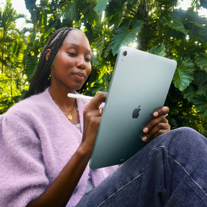 Apple iPad Air 11-inch with M3 chip Built for Apple Intelligence, Liquid Retina Display, 128GB, 12MP Front/Back Camera, Wi-Fi 6E, Touch ID, All-Day Battery Life — Blue