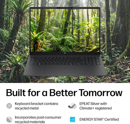 HP OmniBook 3 16 inch Laptop PC, 2K Touchscreen, AMD Ryzen 3 30, 8 GB RAM, 256 GB SSD, AMD Radeon 610M GPU, Windows 11 Home, Mica Silver, 16-by0199nr