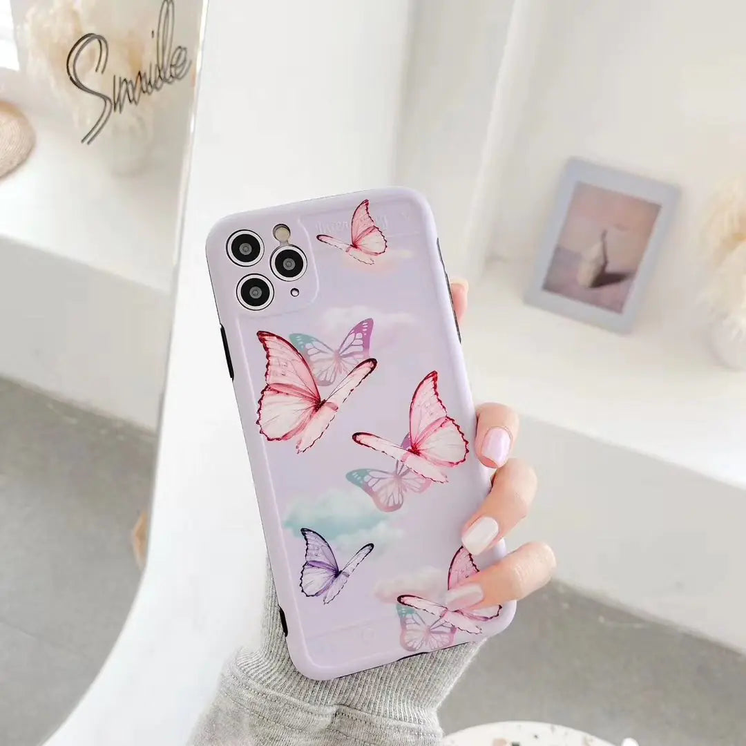 Blue Butterfly Phone Case