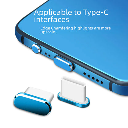 Metal USB Dust Plug for Type-C Charging Port