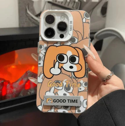 Quirky Beagle Case for iPhone 16 Pro Max