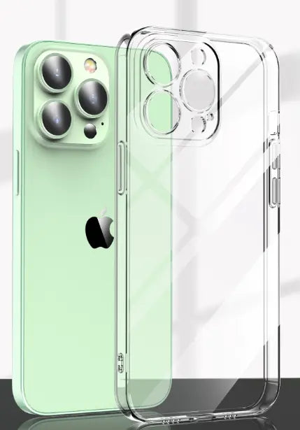 Electroplated Transparent Bracket Phone Case Cover