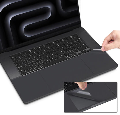 Palm Rest Cover Skin Compatible with Apple 2024 2023 MacBook Pro Space Black