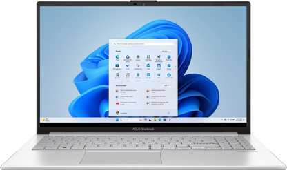 ASUS Vivobook 15.6" FHD PC Laptop|AMD Ryzen 5 7520U(Beat i7-1255U)|AMD Radeon Graphics|WIFI5|Cool Silver| 16GB RAM DDR5 | 512GB SSD | Windows 11 Home | Bundle with USB 3.0 Hub
