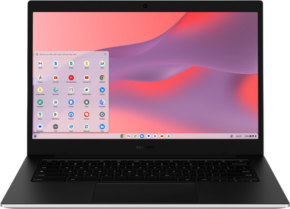 Samsung 14" Galaxy Chromebook Go Laptop PC Computer, Intel Celeron N4500 Processor, 4GB RAM, 64GB Storage, ChromeOS, XE340XDA-KA2US, Student Laptop, Silver