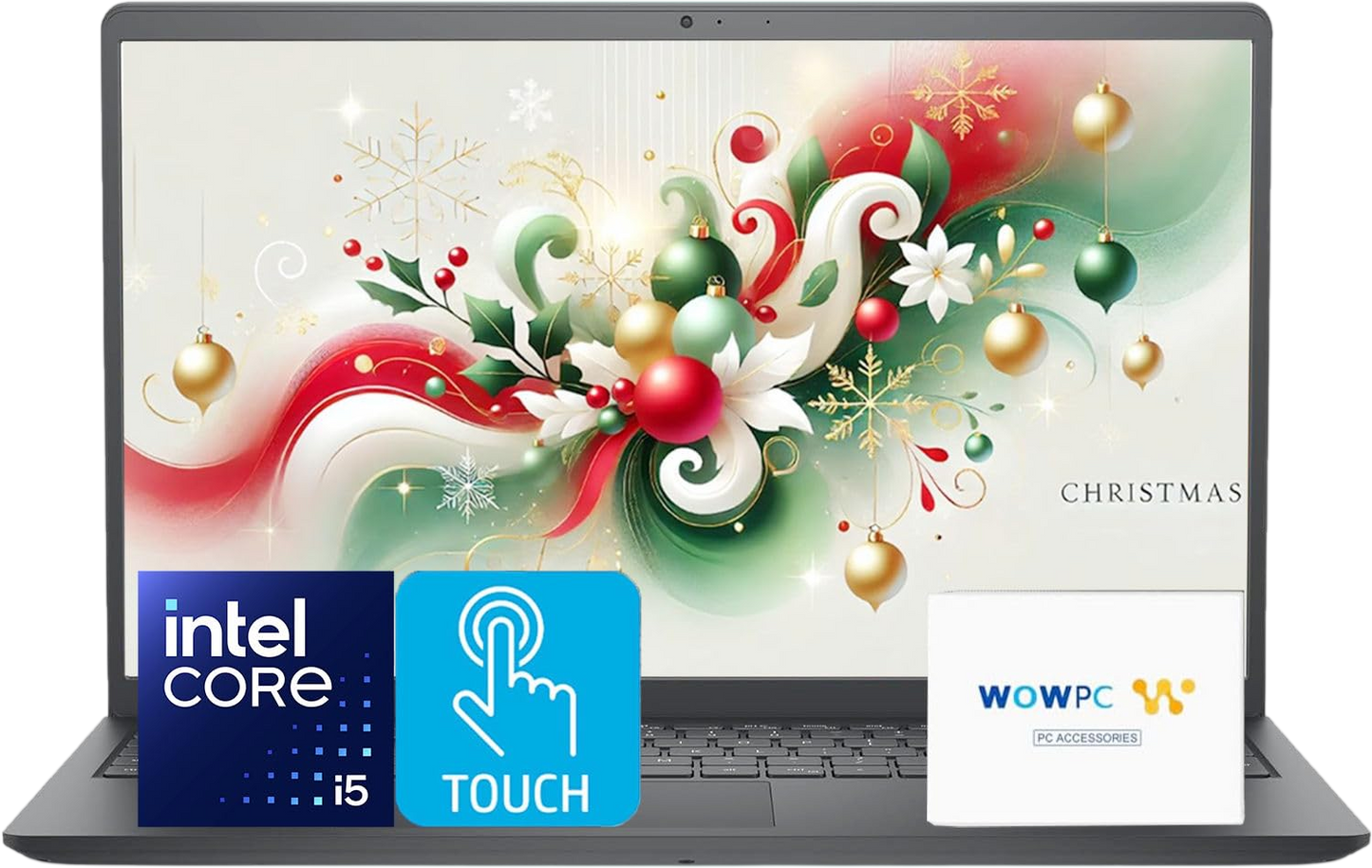 Dell Inspiron 15.6" FHD Touchscreen Laptop | Intel Core i5-1334U CPU | 12GB RAM | 768GB Storage (256GB PCIe SSD + 512GB External) | Long Battery Life | Win 11 with Office 365 for The Web | w/o Mouse