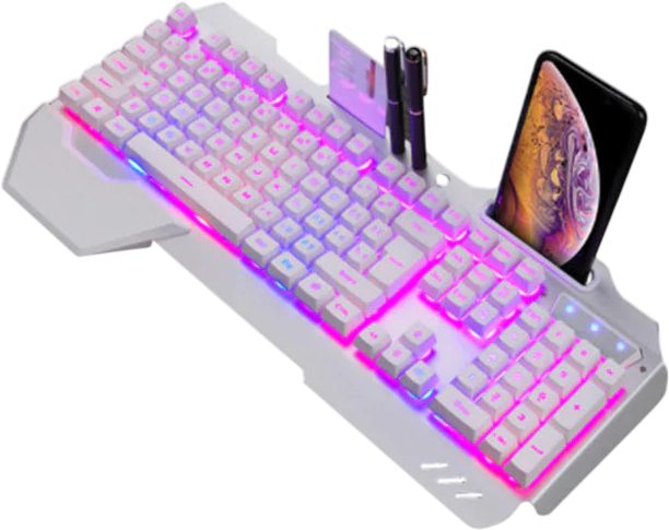 Ergonomic Mechanical Keyboard with RGB Backlight