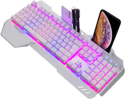 Ergonomic Mechanical Keyboard with RGB Backlight