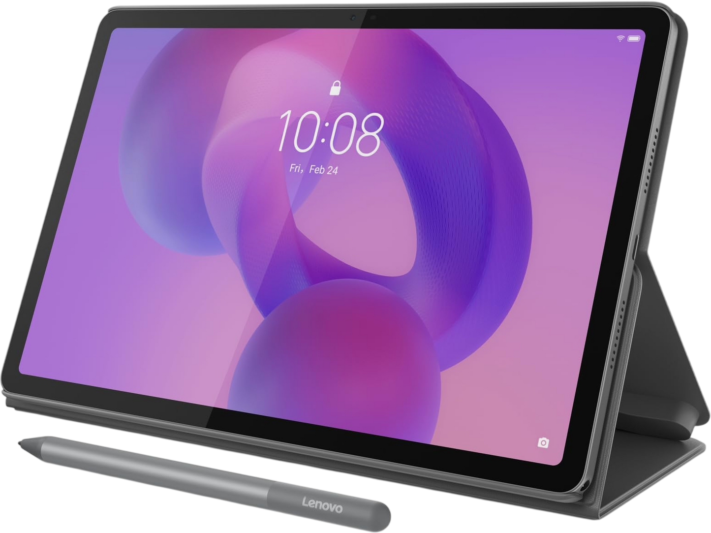 Lenovo Idea Tab - College Tablet - 11″ 2.5K IPS Touchscreen Display - 90Hz - MediaTek Dimensity 6300-4 GB Memory - 128 GB Storage - Integrated Arm Mali-G57 MC2 - Tab Pen and Folio Case