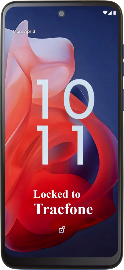 Tracfone Motorola Moto g Play 2024 [Activation Promotion] Locked to Tracfone, 64GB, Includes 1500Min/1500Txt/1500MB, 365 Days Service Plan, 6.5" 90Hz Display, 50MP Camera, Storage 4GB RAM