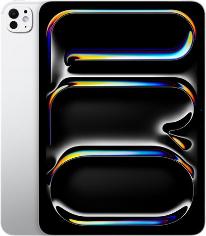 Apple iPad Pro 11-inch (M5): Ultra Retina XDR Display, 256GB, Landscape 12MP Front Camera/12MP Back Camera, LiDAR Scanner, Wi-Fi 7 with Apple N1, Face ID, All-Day Battery Life — Silver