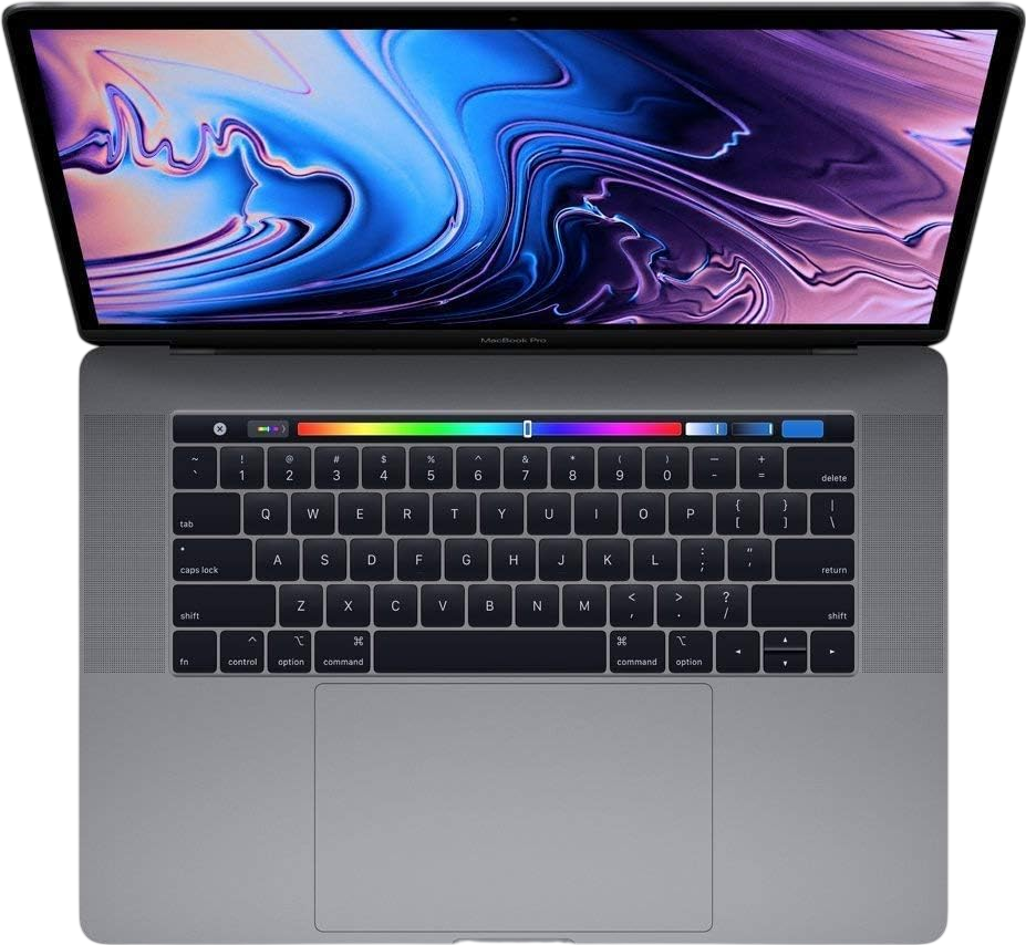 Apple 15.4in MacBook Pro Laptop (Retina, Touch Bar, 2.2GHz 6-Core Intel Core i7, 16GB RAM, 256GB SSD Storage) Space Gray (MR932LL/A) (2018 Model)