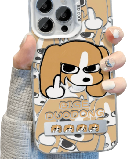 Quirky Beagle Case for iPhone 16 Pro Max